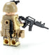 Marine Corps Infantry Desert MARPAT Soldier - Custom Military Minifig