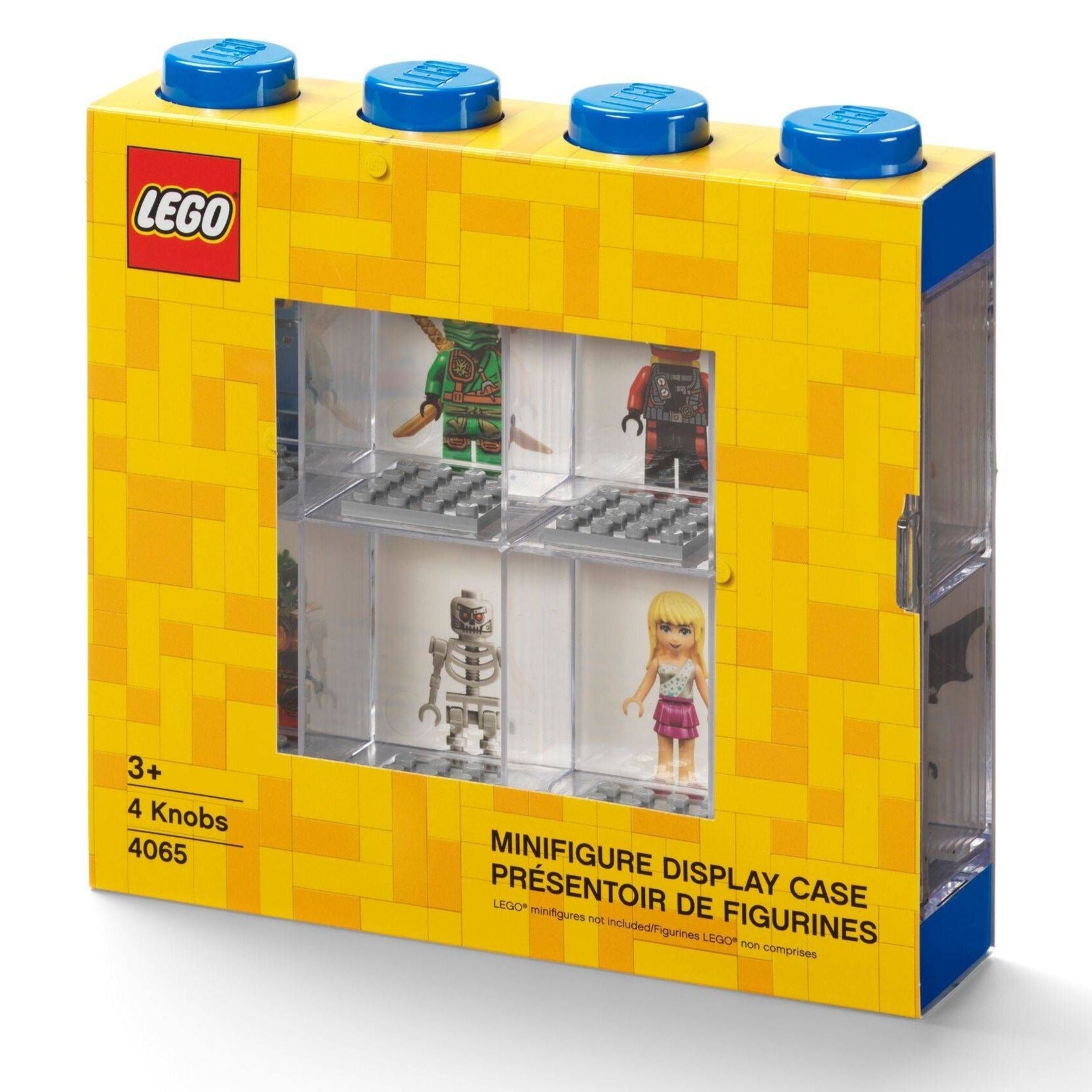 LEGO Blue 8-Minifigure Display Case