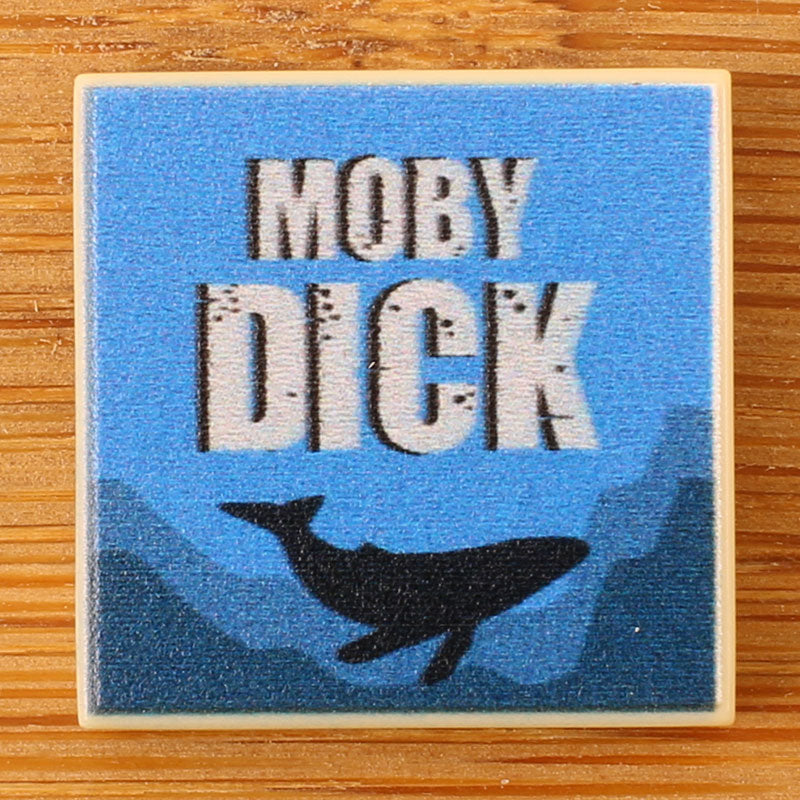 Moby Dick - Custom Book (2x2 Tile)