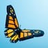 LEGO Monarch Butterfly Custom MOC - B3 Customs