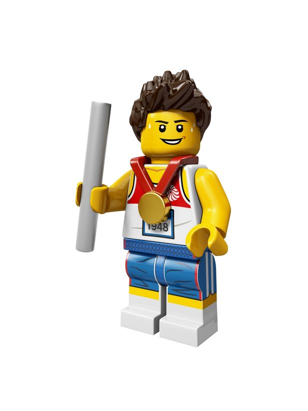 Relay Runner, Team GB - LEGO Olympic Collectible Minifigure (2012)