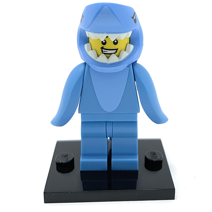 Shark Suit Guy LEGO Series 15 Collectible Minifigure 2016 The shark-suit-guy-lego-series-15-collectible-minifigure-2016-the