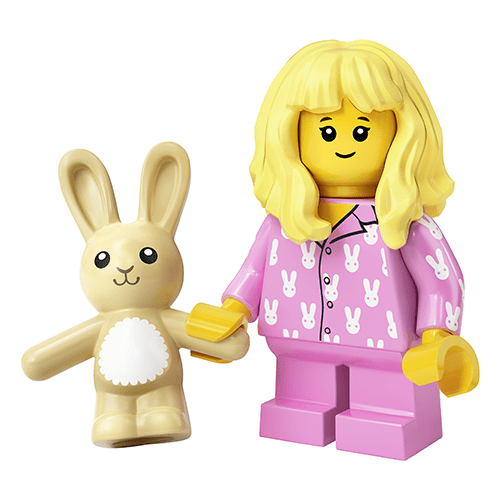 Sleepy Girl - LEGO Series 20 Collectible Minifigure