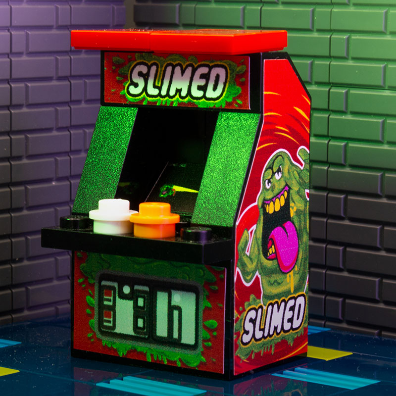 Custom LEGO Slimed Arcade Machine