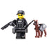 SWAT Police Officer w/ K9 - Custom LEGO Military Minifig