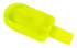 Yellow popsicle