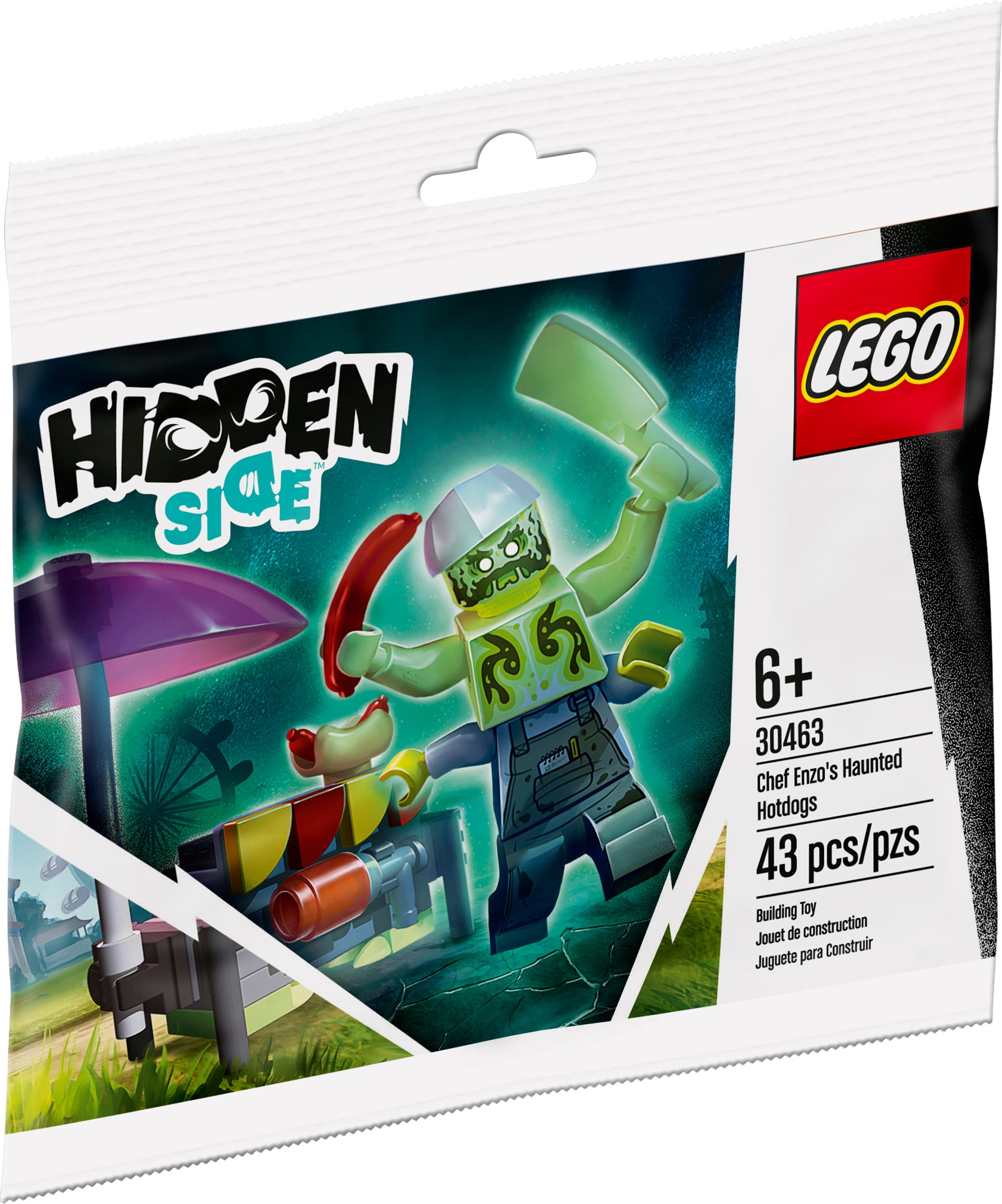 Chief Enzo's Haunted Hotdogs - LEGO Hidden Side Polybag Set (30463)
