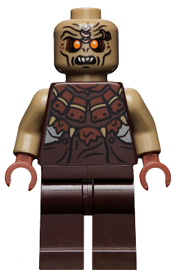 Mordor Orc (Bald) - LEGO Lord of the Rings / Hobbit Minifigure (2012)