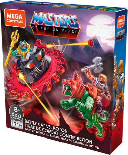 Battle Cat vs. Roton - Mega Construx Masters of the Universe Set