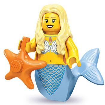 Mermaid - Series 9 LEGO Collectible Minifigure (2013)