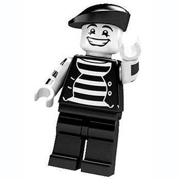 Mime Artist - Series 2 LEGO Collectible Minifigure (2010)