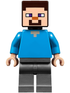 Steve (Flat Silver Legs) - LEGO Minecraft Minifigure (2017)