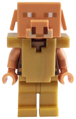 Piglin (Pearl Gold Armor and Legs) - LEGO Minecraft Minifigure (2021)