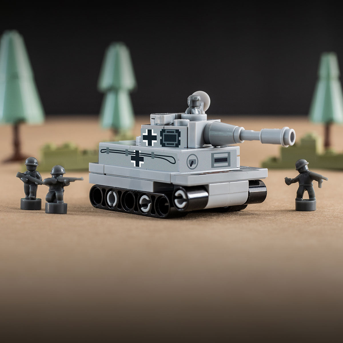 Nano Panzer Tank - Custom Military Set