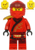 Kai (Legacy, Gold Shoulder Armor) - LEGO Ninjago Minifigure (2021)