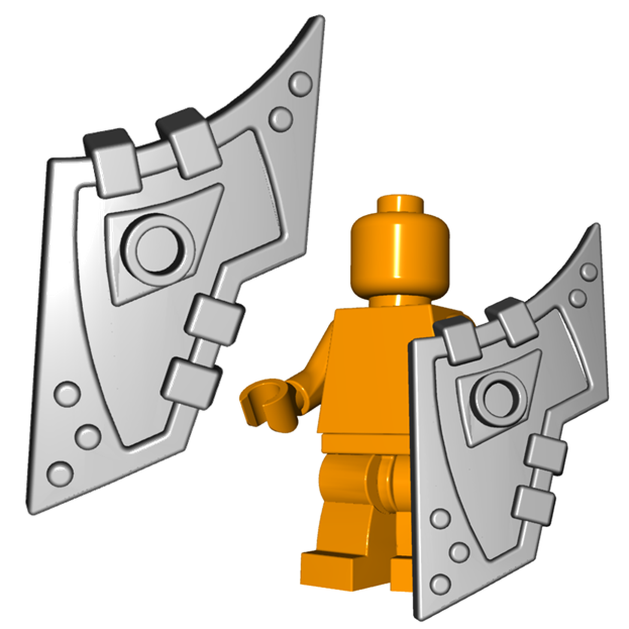 Orc Tower Shield for LEGO minifigures