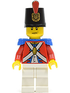 Imperial Soldier II (Shako Hat Printed) - LEGO Pirates Minifigure (2009)