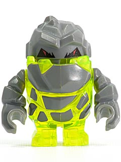 Sulfurix, Rock Monster (Trans-Neon Green) - LEGO Power Miners Minifigure (2009)