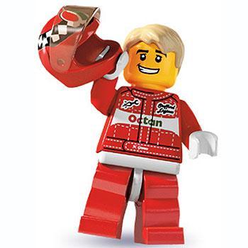 Race Car Driver - Series 3 LEGO Collectible Minifigure (2011)