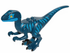 Velociraptor (Blue Markings, LEGO Movie) - LEGO® Jurassic World Minifigure