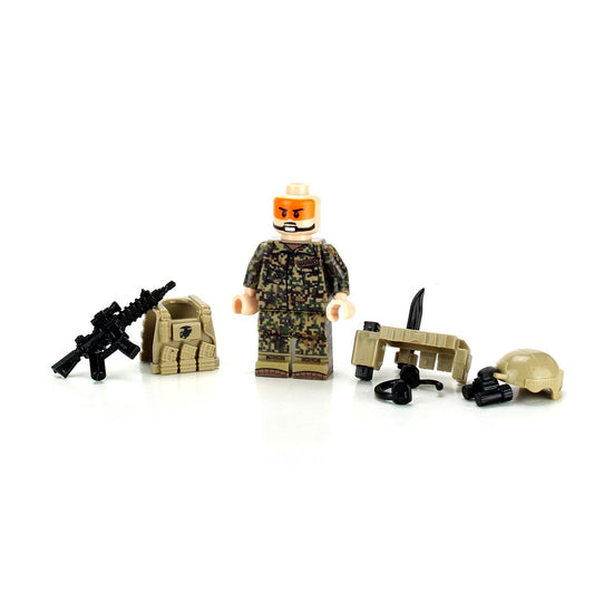 Recon Marine Woodland Camo MARPAT - Custom LEGO Military Minifig – The ...