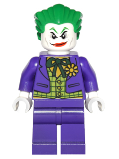 The Joker (Lime Vest) - LEGO DC Comics Minifigure (2012)