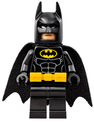 Batman (Utility Belt, Head Type 1) (The LEGO Batman Movie) - LEGO DC Comics Minifigures