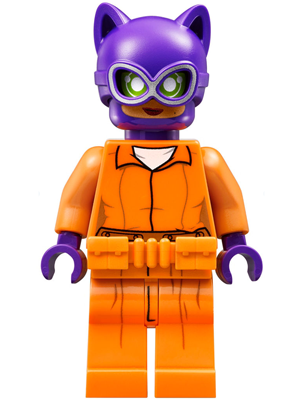 Catwoman (LEGO Batman Movie, Prison Outfit) - LEGO DC Comics Minifigure (2017)