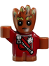 Baby Groot (GOTG V2, Red Outfit) - LEGO Marvel Minifigure (2017)