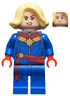 Captain Marvel (Bright Yellow Hair, Red Hands) - LEGO Marvel Minifigure (2020)