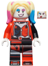 Harley Quinn (Open Jacket, Pink And Blue Hair) - LEGO DC Comics Minifigure (2021)