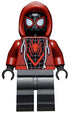 Spider-man (Miles Morales, Dark Hood) - LEGO Marvel Minifigure (2021)