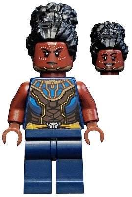 Shuri (Dark Blue Top) - LEGO Marvel Minifigure (2022)