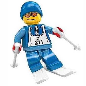 Skier - Series 2 LEGO Collectible Minifigure (2010)