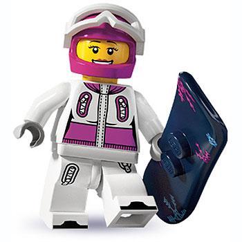 Snowboarder - Series 3 LEGO Collectible Minifigure (2011)