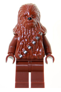 Chewbacca (Reddish Brown) - LEGO Star Wars Minifigure (2004)