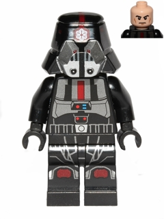 Sith Trooper (Black Armor w/ Printed Legs) - LEGO Star Wars Minifigure (2013)