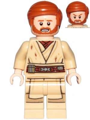 Obi-Wan Kenobi (Dirt Stains, Episode 3) - LEGO Star Wars Minifigure (2020)