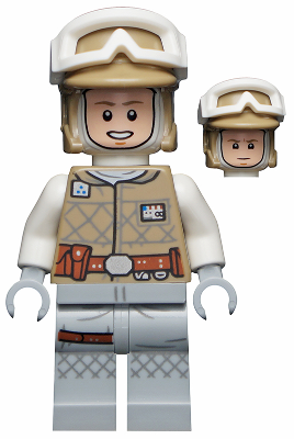 Luke Skywalker (Hoth, Balaclava Head) - LEGO Star Wars Minifigure (2021)