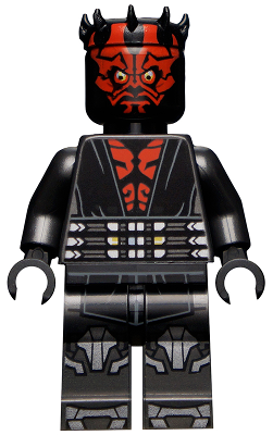 Darth Maul (Clone Wars, Silver Armor) - LEGO Star Wars Minifigure (2021)