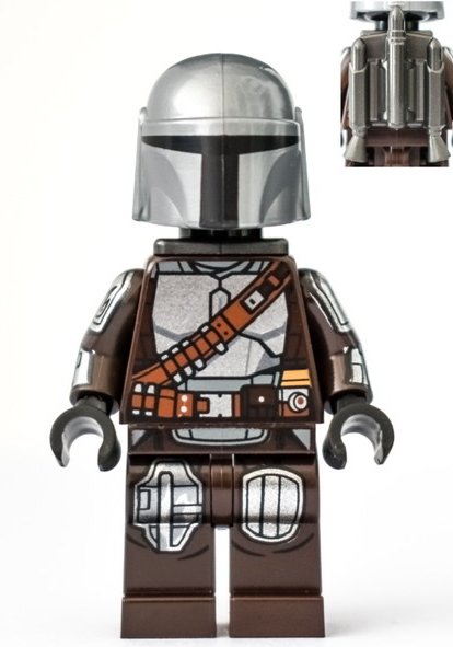 The Mandalorian (Beskar Armor, Jetpack) - LEGO Star Wars Minifigure (2021)