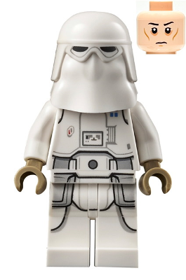 Snowtrooper (Printed Legs, Tan Hands) - LEGO Star Wars Minifigure