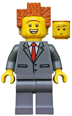 President Business (Smiling) - LEGO Movie Minifigure