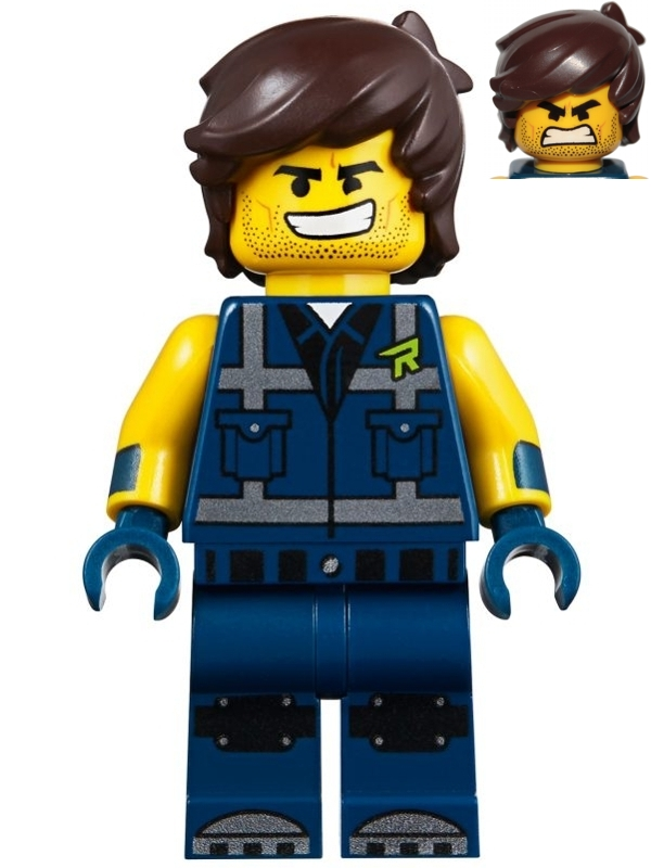 Rex Dangervest (Smile, Teeth  Angry) - LEGO Movie 2 Minifigure (2019)