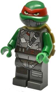 Raphael (w/ Armor) - LEGO Teenage Mutant Ninja Turtles Minifigure (2014)