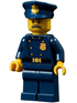 Police Officer, Moustache - LEGO City Minifigure (2021)