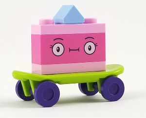 Kick Flip (Skateboard) - LEGO Unikitty Minifigure (2018)