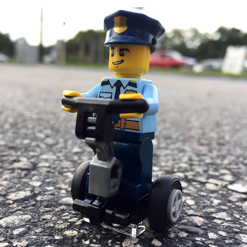 Mall Cop! Segway with Police Officer Minifigure