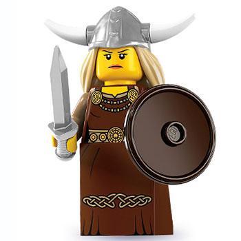 Viking Woman - Series 7 LEGO Collectible Minifigure (2012)
