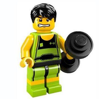 Weightlifter - Series 2 LEGO Collectible Minifigure (2010)